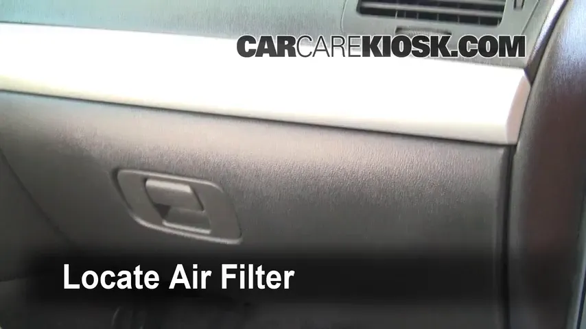 2010 Chevrolet Cobalt LT 2.2L 4 Cyl. Sedan (4 Door) Air Filter (Cabin)